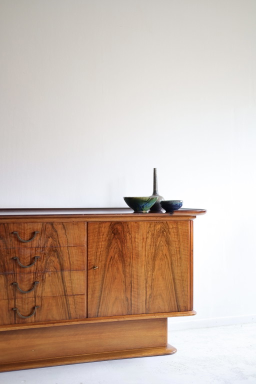 Beautiful vintage Art Deco sideboard – dressoirs, Wood (photo 2 of 9)