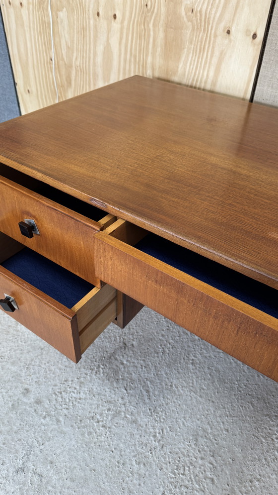 Image 1 of Vintage Freestanding Executive Desk