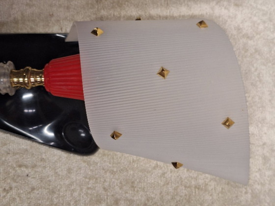 Pair of Pierre Guariche Wall Lights, France 1950s-60s, Plastic, Plexiglass, Red (photo 2 of 8)