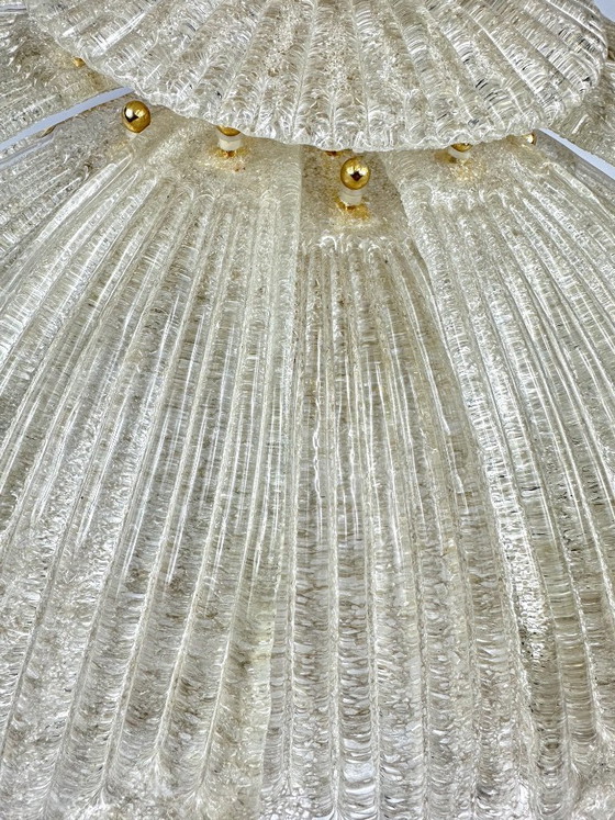 Plafoniera vintage Barovier e Toso, Barovier & Toso, Plafoniere, Ottone, Dorato (foto 6 di 15)