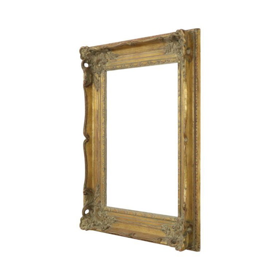 Image 1 of Antique Classic Gold Leaf Frame 74cm