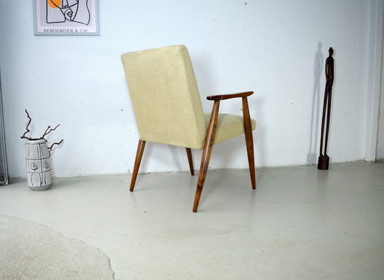 Image 1 of Fauteuil uit de jaren 60, mid-century stijl, vintage stoel, fauteuil
