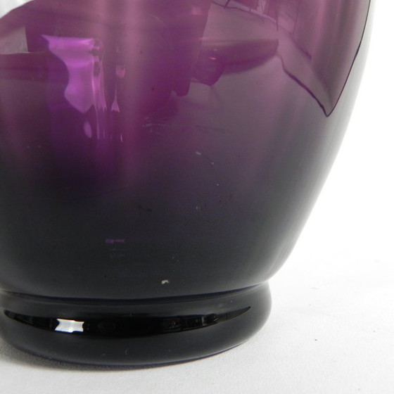 Image 1 of Jarrón Art Déco Kristalunie Maastricht, modelo Acorn de Willem Jacob Rozendaal, 1931