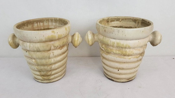 Stoneware Flower Pot Puisaye – Plant pot, Porcelain (photo 10 of 16)