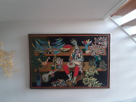 Image 1 of Wall tapestry Robert Debieve