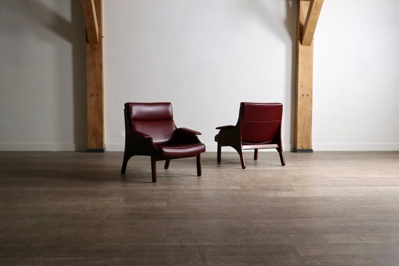 Image 1 of Een paar loungestoelen van Sormani, Italië 1965