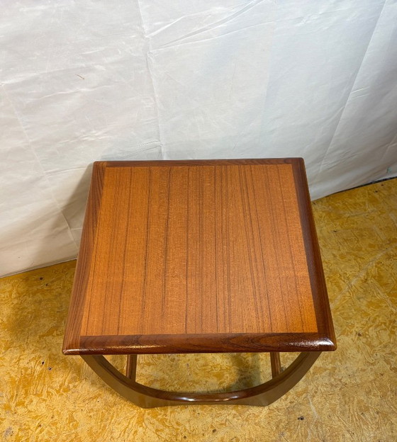 Image 1 of Mid Century Retro Teak Pair of Lamp Tables / Side Tables by G-Plan Circa 1960  A fantastic pair of mid century modern teak lamp 
