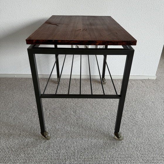 Image 1 of Sixties Roltafel/Side Table Teakfineer