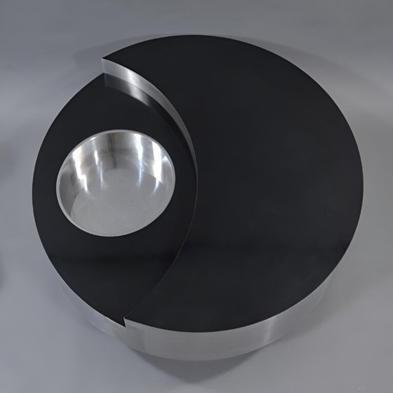 Image 1 of TRG round coffee table, Willy Rizzo