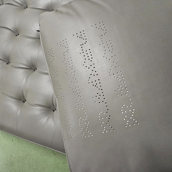 Flexform MAGI Chaise Longue – Leather, Metal (photo 2 of 11)