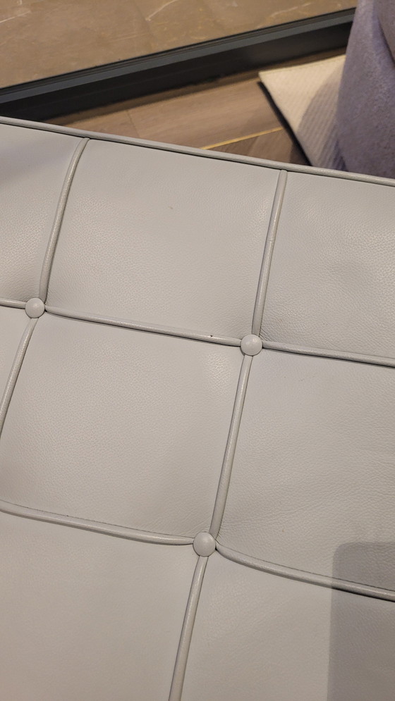 Image 1 of Knoll Barcelona Chair soft gray