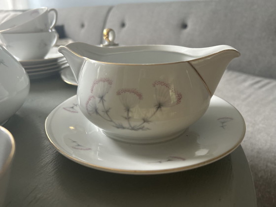 Servizio da tè vintage GEHA Rotterdam 8 pz fiore – Stoviglie, Porcellana (photo 7 of 11)