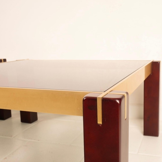 Renato Polidori Italienischer Mid Century Couchtisch aus Holz für Skipper 1960 – Skipper Italy, Couchtische (photo 10 of 18)