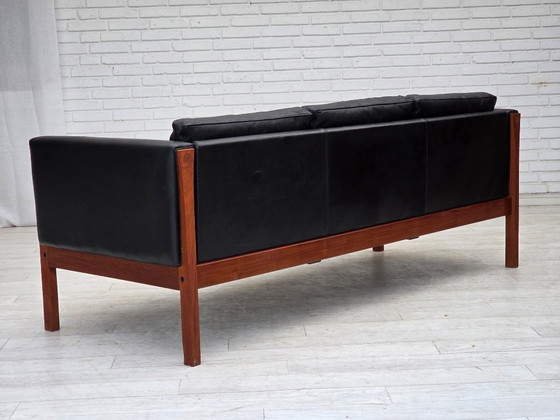 Image 1 of 1960s, Danish design by H.J.Wegner, 3 seater sofa model CH 163.