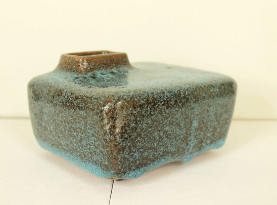 Pieter Groeneveldt MCM Blockvase, Kaminvase, 1950er/1960er Jahre – Vasen, Ceramic (photo 9 of 17)