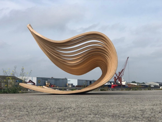 Parametric rocking chair – 3-5 seaters, Wood (photo 9 of 11)