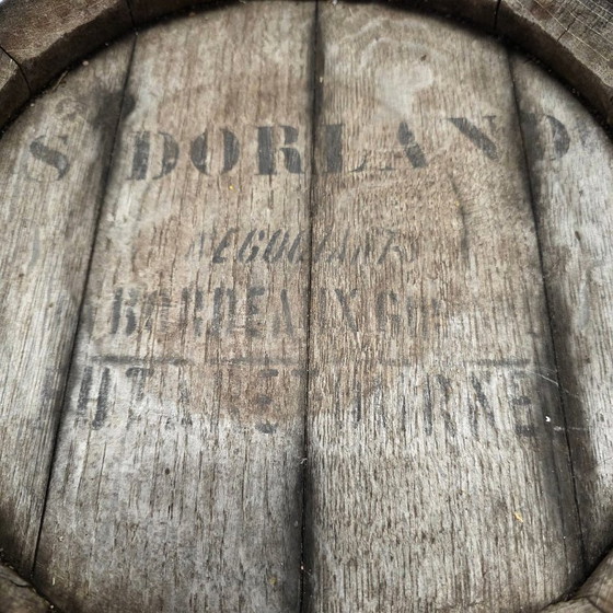 Image 1 of Antiguo barril de vino de Burdeos francés S Dorland, principios del siglo XX