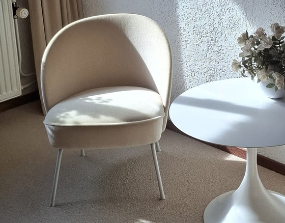 Tavolino vintage bianco rotondo modello Tulip 1970 – Tavolini, Altro (photo 7 of 7)