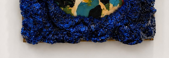 Image 1 of Mixed media Blue Echoes 2x