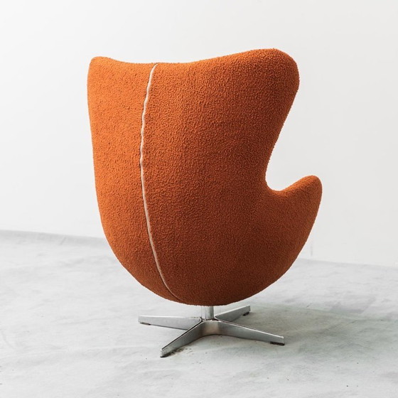 Image 1 of FAUTEUIL EN BOUCLE JACOBSEN STYLE 70'S VINTAGE MODERNE