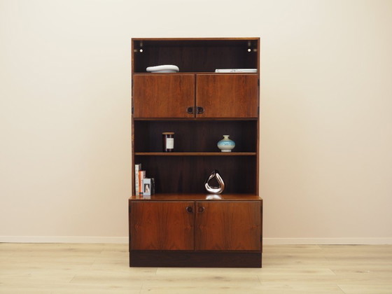 Rosewood Bookcase by Svend Langkilde, Danish Furniture Makers Control Certified, 1960s (photo 2 of 21)