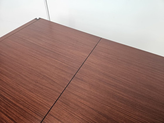 4D uitschuifbare eettafel van Angelo Mangiarotti voor Molteni, 1970 – Molteni&C, Hout (photo 8 of 19)