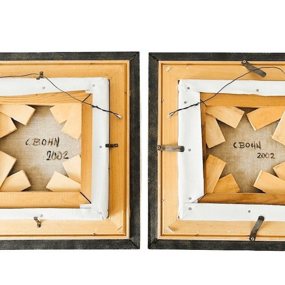 Image 1 of Vintage-Set von Ölgemälden mit Vogelmotiven von K.H. Bohn, 2004