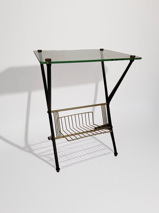 Image 1 of Tavolino italiano degli anni '50 attribuito ad Angelo Ostuni