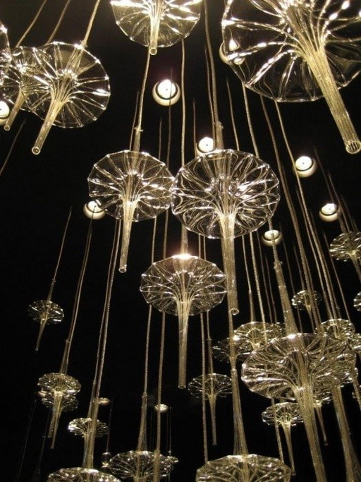 Melogranoblu Datura Pendant – hanglampen, Glass