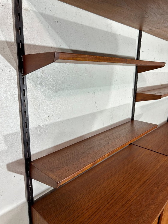 Sistema di pareti modulari in teak di Kai Kristiansen, danese, anni '60. – Armadi a muro, Wood (photo 14 of 22)