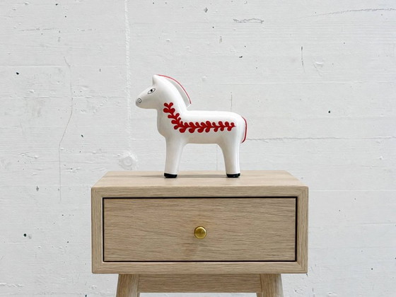 Image 1 of Dala Pferd Serie VINTERFINT aus Keramik von IKEA, 2020er Jahre