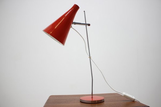 Image 1 of Metallene Tischleuchte von Josef Hurka für Lidokov, Tschechische Republik, 1960er Jahre