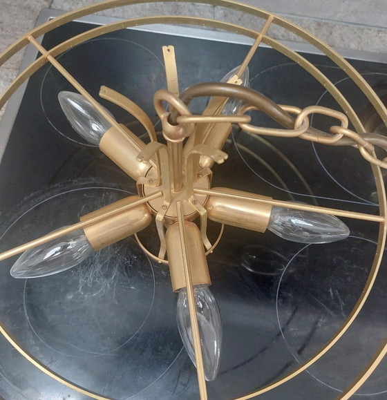 Palwa Chandelier 10 kg Lead Crystal Restored and Polished – Glass (photo 10 of 14)