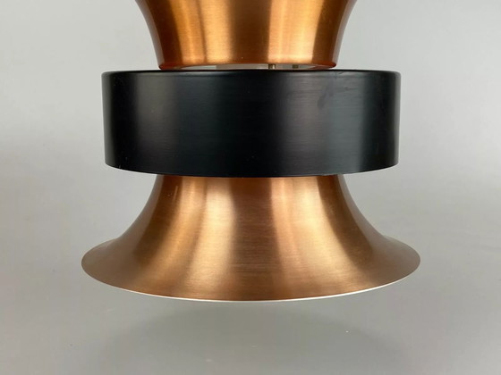 Image 1 of Lampada anni '60 e '70, lampada a sospensione, lampada da soffitto, design spaziale in metallo