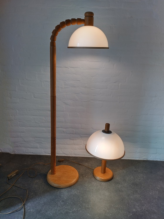 Image 1 of Lampadaire champignon - Steinhauer - Vintage