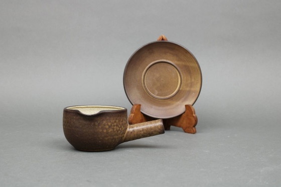 Image 1 of Zaalberg Holland - Meindert Zaalberg (1907-1989) - Argilla e fuoco - 1958 - Stoviglie brutaliste