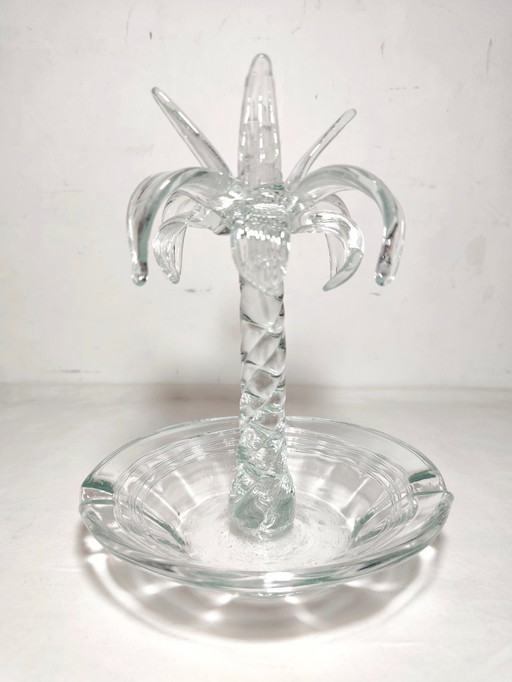 Glass ashtray. Spain, 1980s.