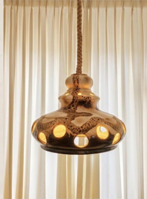 Vintage Ceramic Pendant Light – Pure Vibes