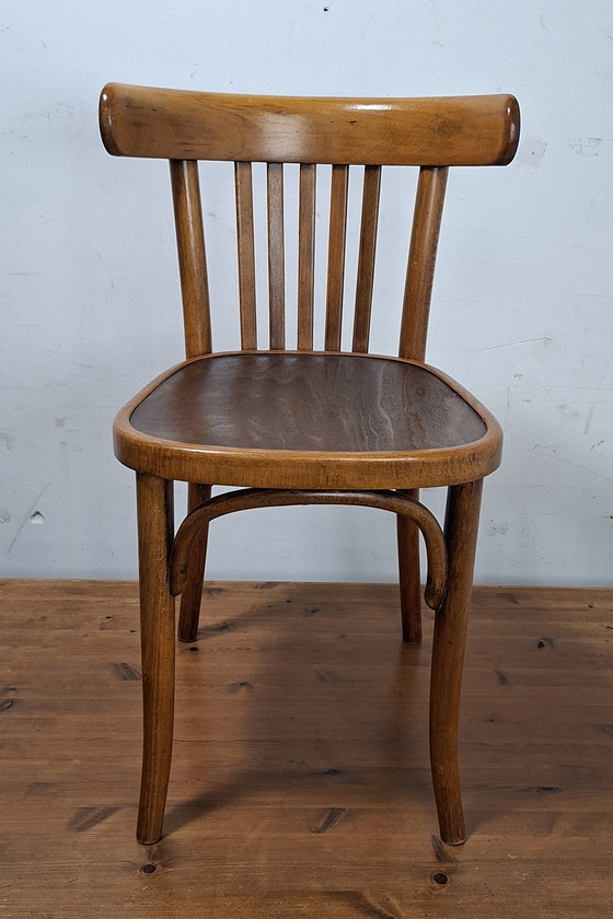 Image 1 of Set di 2 sedie da bistrot antiche Cosmos Thonet