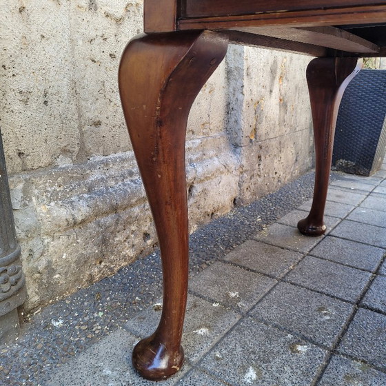 Image 1 of Extending crank dining table, J.& J. W. Meeks, New York, mahogany wood, 19th c. - United States