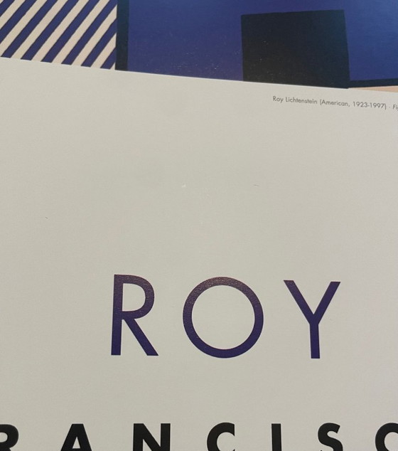 Image 1 of Roy Lichtenstein (1923-1997), Figures with Sunset, 1978, copyright 2004 Estate of Roy Lichtenstein, Printed in USA