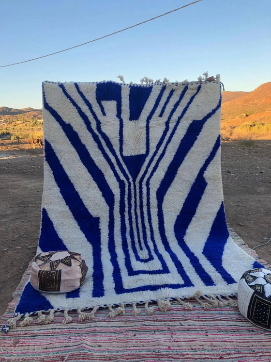 Tapis marocain traditionnel fait main 2.5x1.5 m – Wool (photo 3 of 15)