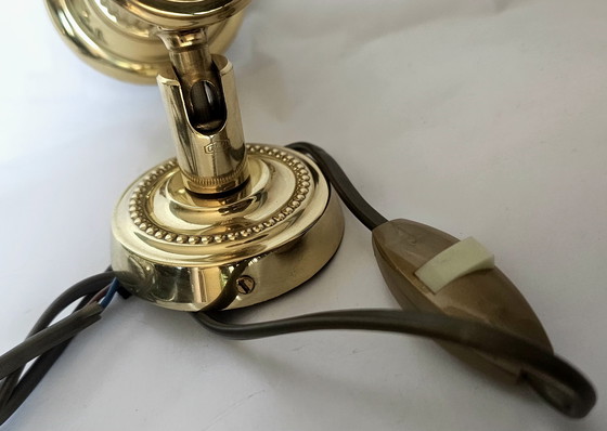 Image 1 of OMI Leuchten Scheinwerfer | Messing | Hollywood Regency Ca. 1970 | Original