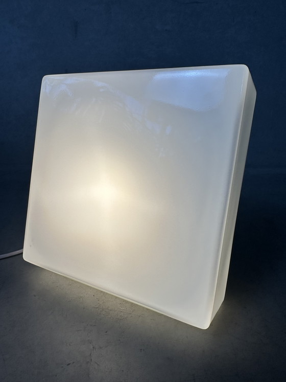 Image 1 of Lampada da soffitto vintage - bachelite e opalina