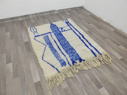 Traditioneel Marokkaans Azilal-tapijt, handgemaakt, afmeting 150/250 cm – Ahrend, vloerkleden en tapijten (photo 2 of 8)