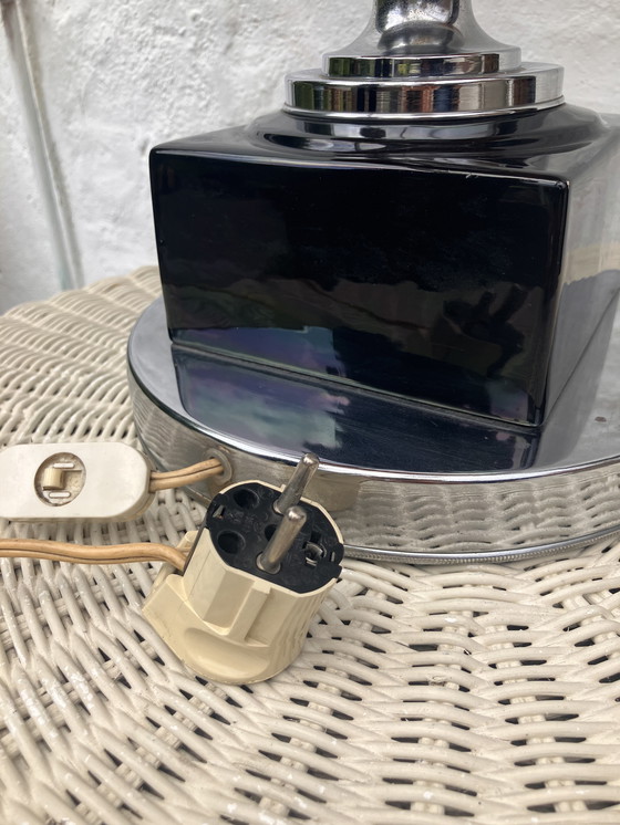 Image 1 of 1970's imposing table lamp