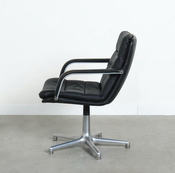 Image 1 of Artifort Geoffrey Harcourt fauteuil leder vintage