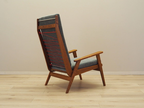 Image 1 of Sessel aus Eichenholz, dänisches Design, 1970er Jahre, Produktion: Dänemark
