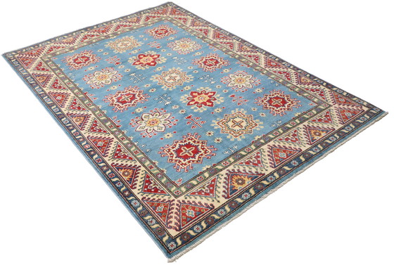 Image 1 of Origineel handgeknoopt Kazak Diyar tapijt 207 x 147 cm Topconditie