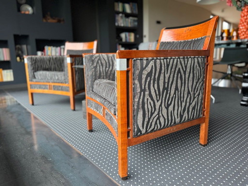 Two Schuitema Decoforma Rennie armchairs